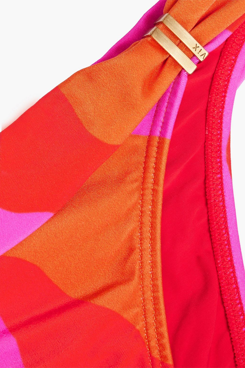 VIX PAULA HERMANNY Artsy Bia printed embellished low-rise bikini briefs