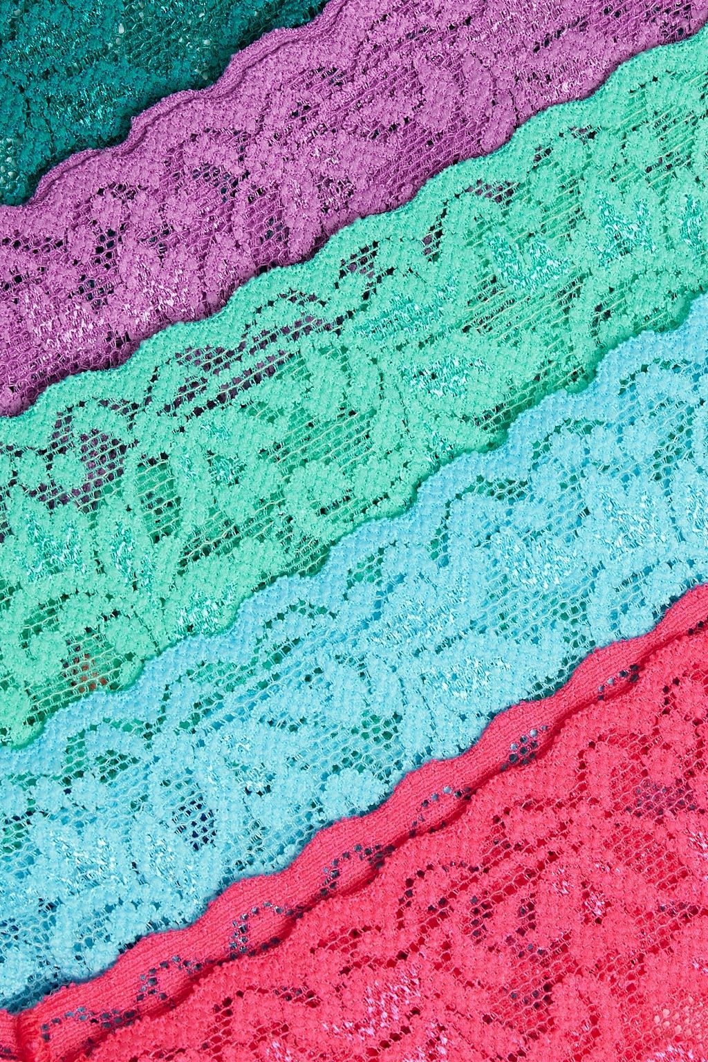 HANKY PANKY Signature set of five stretch-lace low-rise thongs