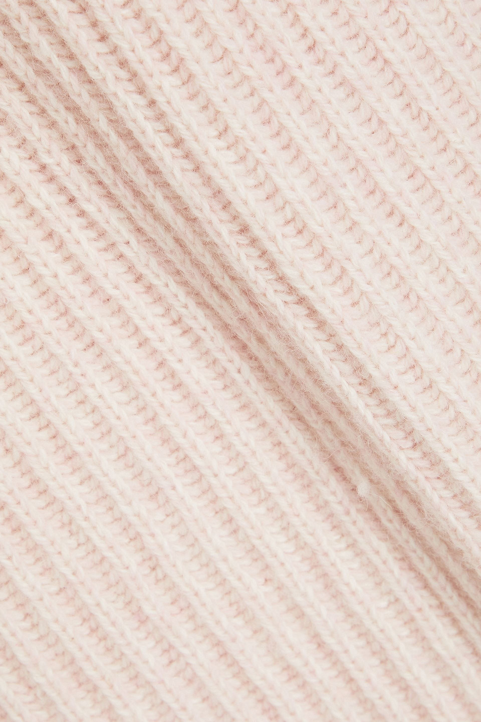 GANNI RIBBED WOOL-BLEND VEST 3074457345635658146