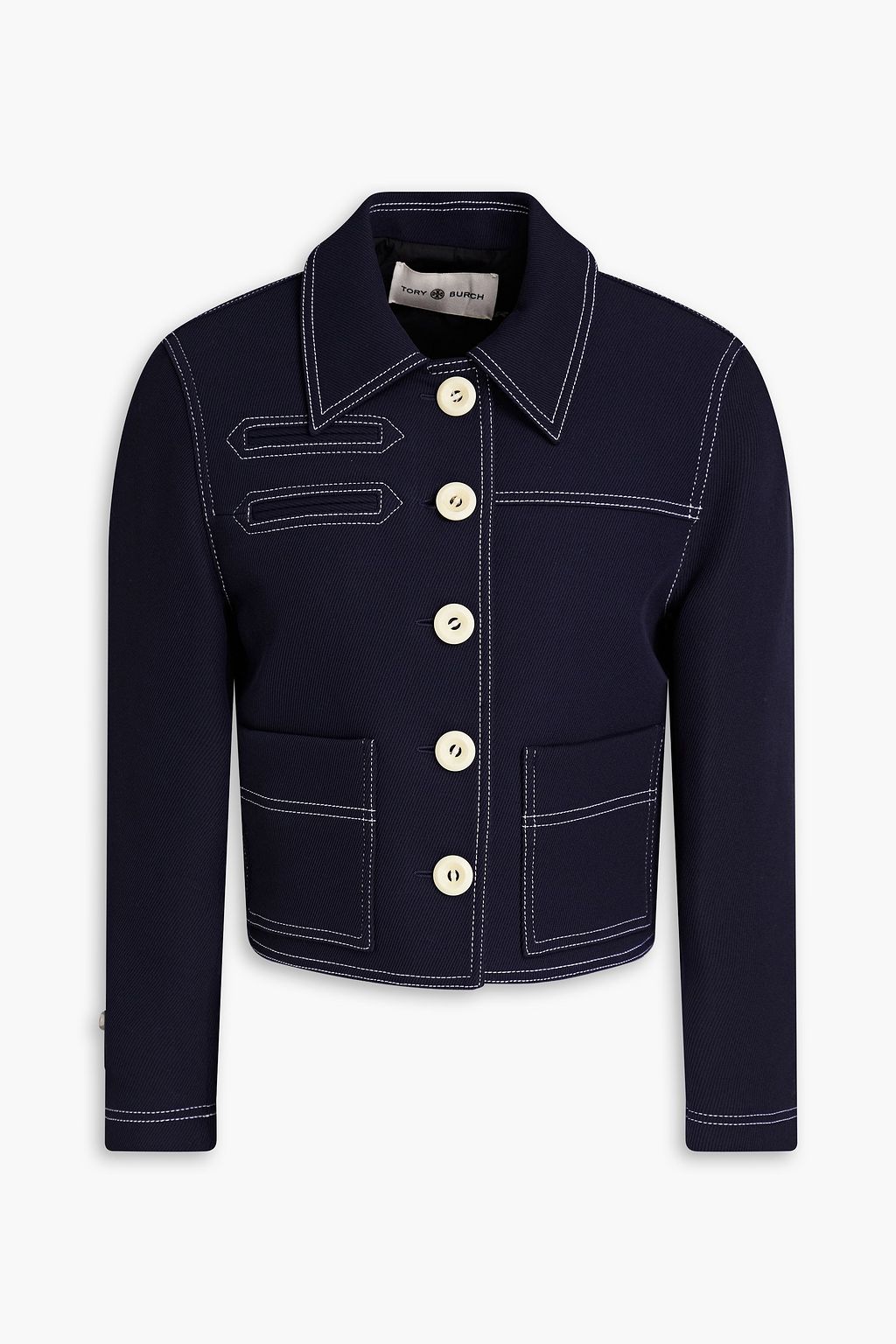 TORY BURCH Cotton-blend twill jacket | Sale up to 70% off | THE OUTNET