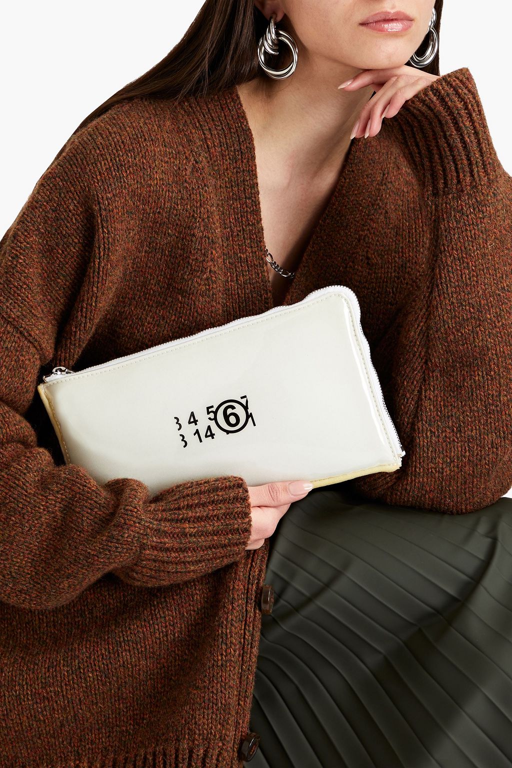 MM6 MAISON MARGIELA Printed PVC pouch
