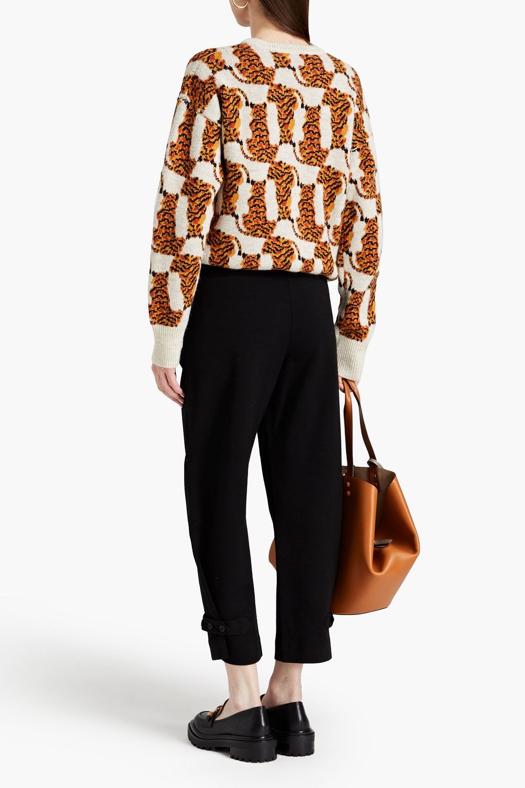 TORY BURCH Ponte tapered pants