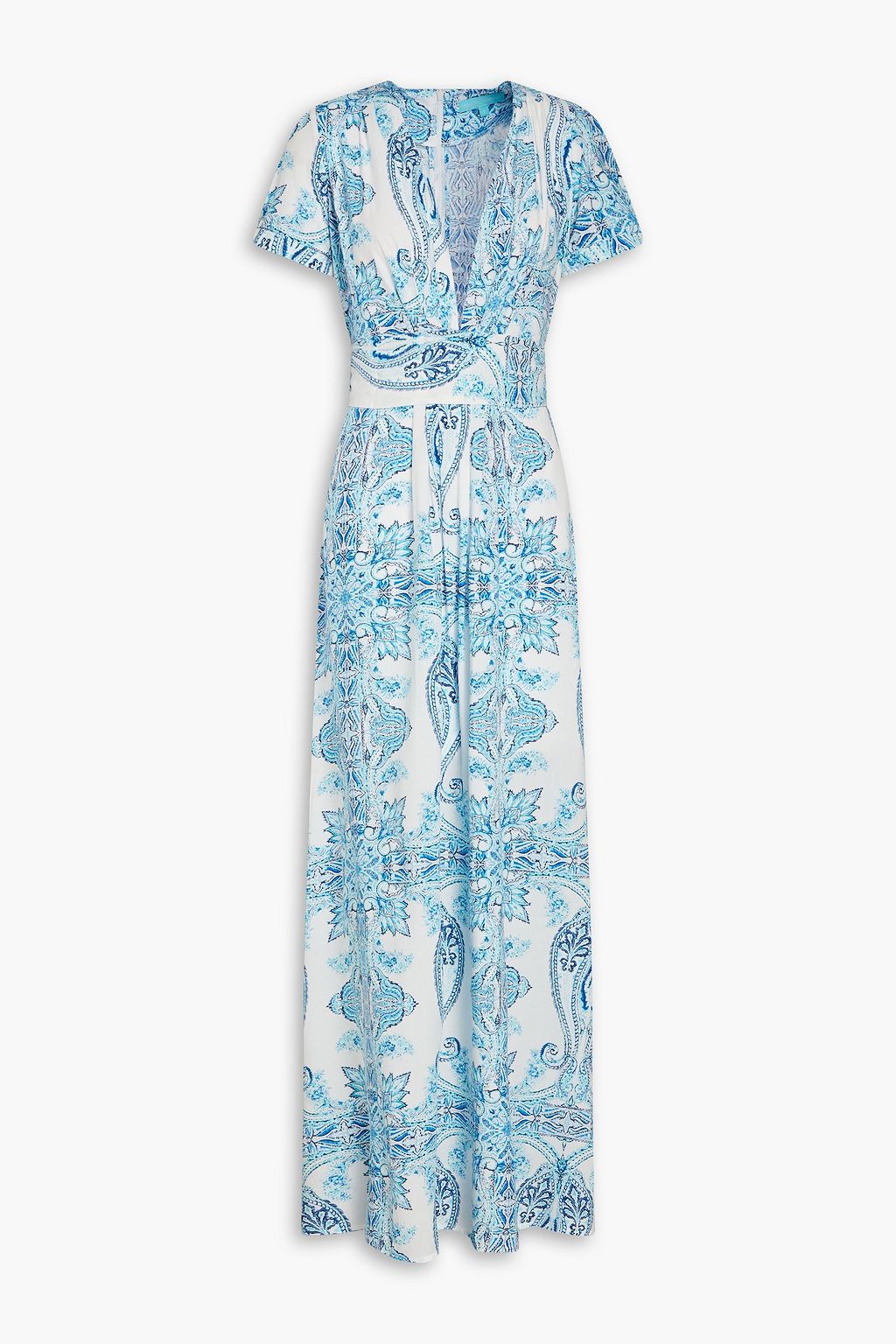 MELISSA ODABASH Petunia paisley-print woven maxi dress | THE OUTNET