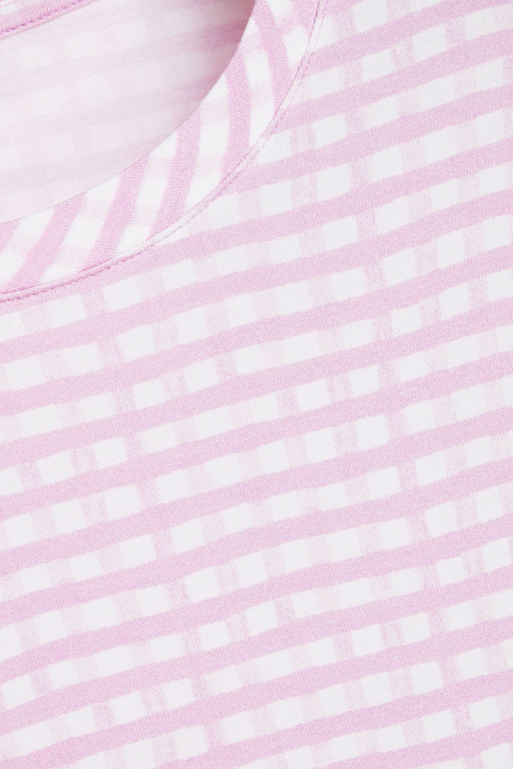 JACQUEMUS ジャージー Tシャツ ギンガム