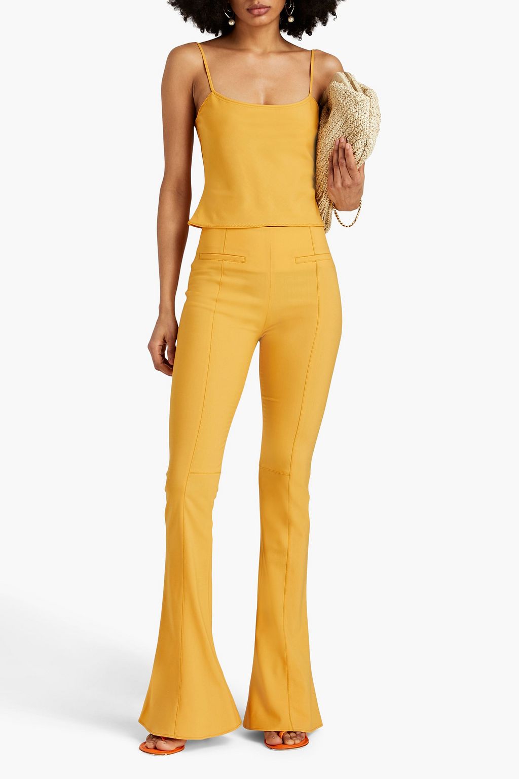 JACQUEMUS 스트레치 울 캐미솔
