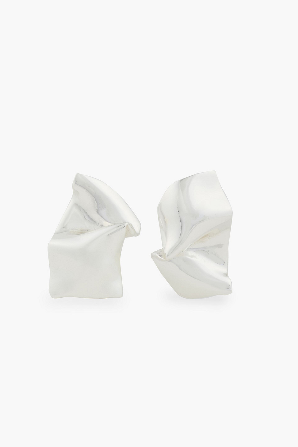 Cornelia Webb Silver-plated clip earrings