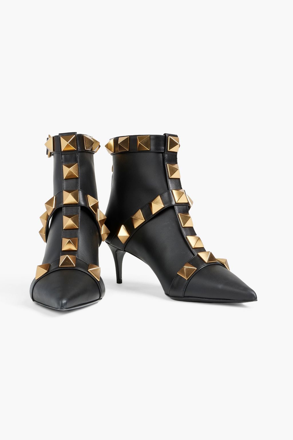 VALENTINO GARAVANI Roman Stud 60 leather ankle boots | THE OUTNET