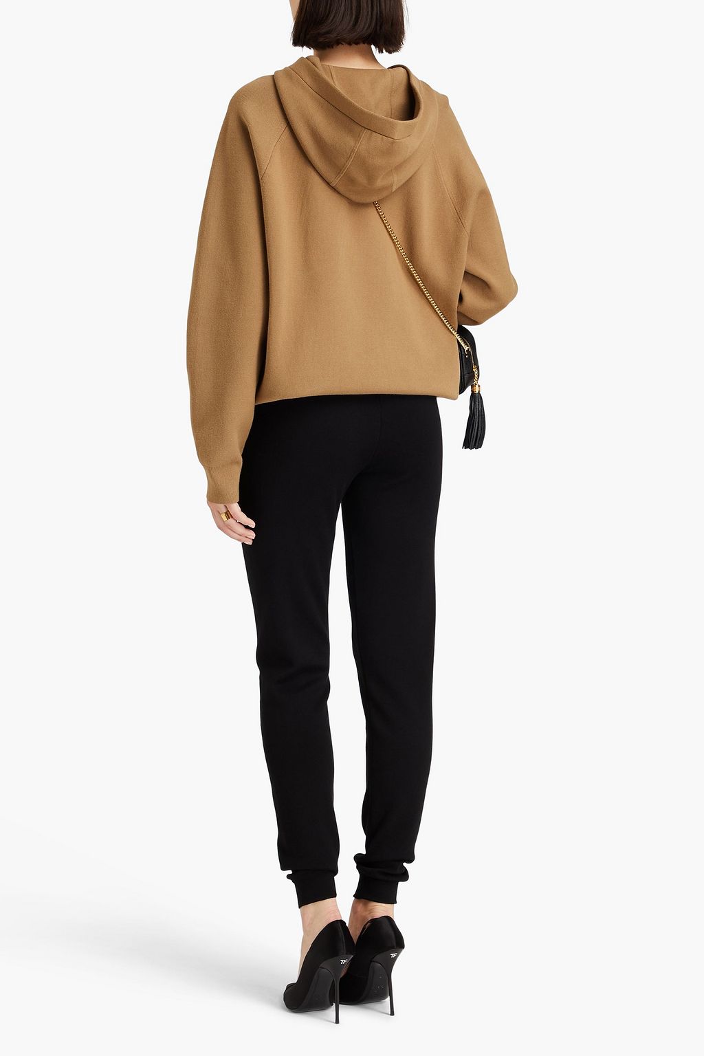 SAINT LAURENT 울 트랙 팬츠