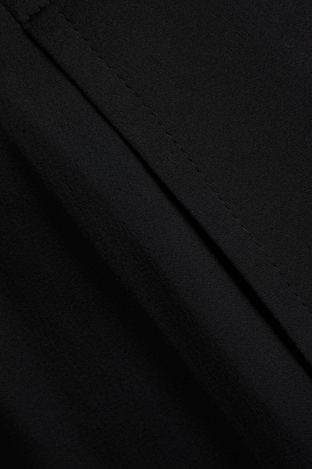 SAINT LAURENT Satin-crepe wide-leg pants