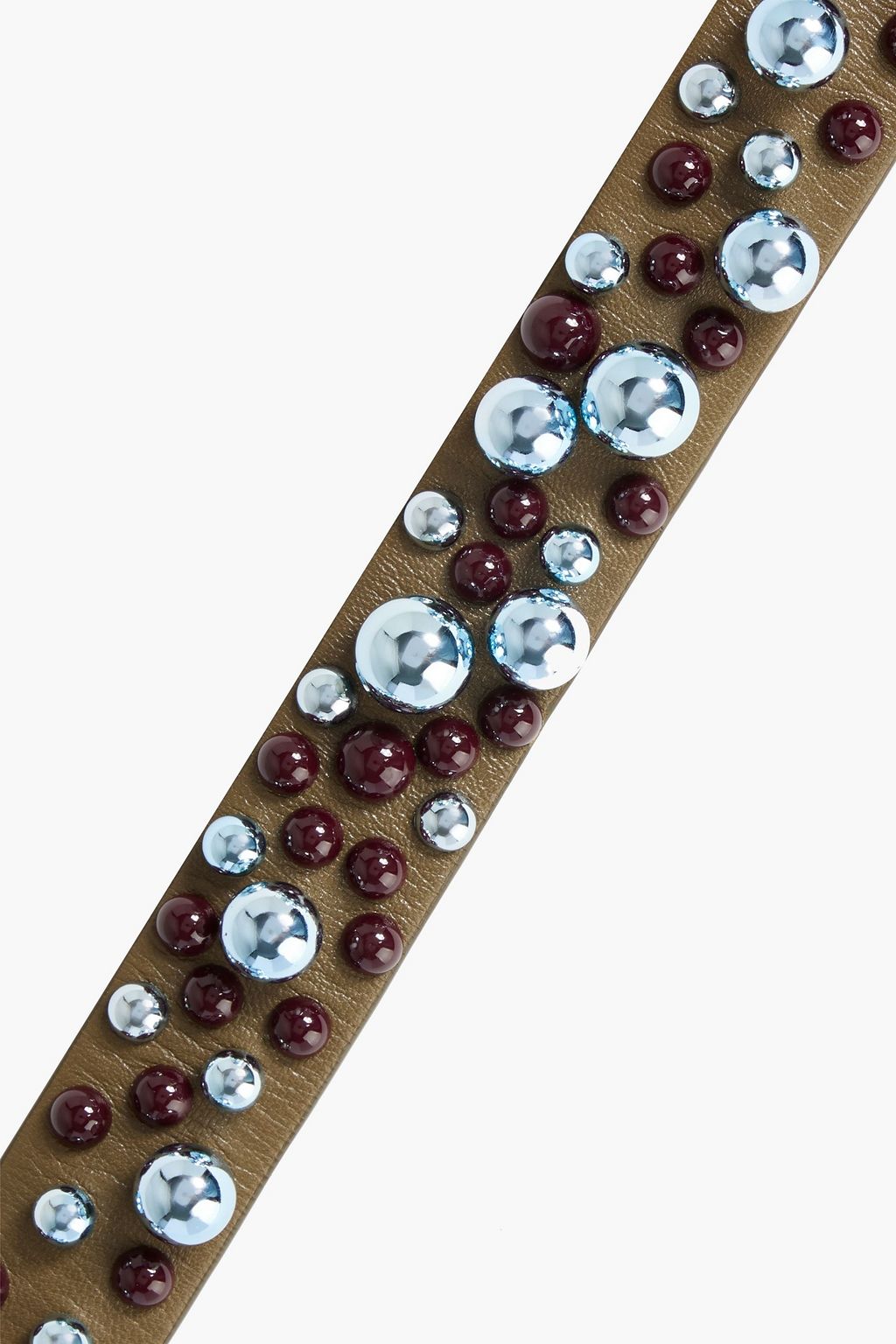 DRIES VAN NOTEN Beaded leather belt