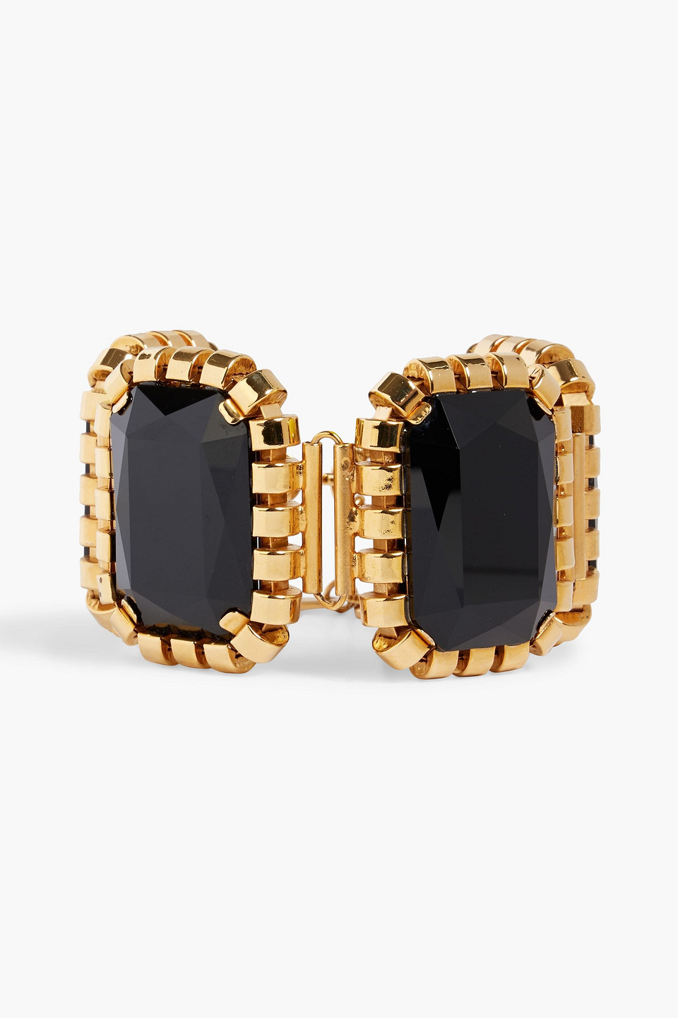Etro Gold-tone Crystal Bracelet In Multicolor