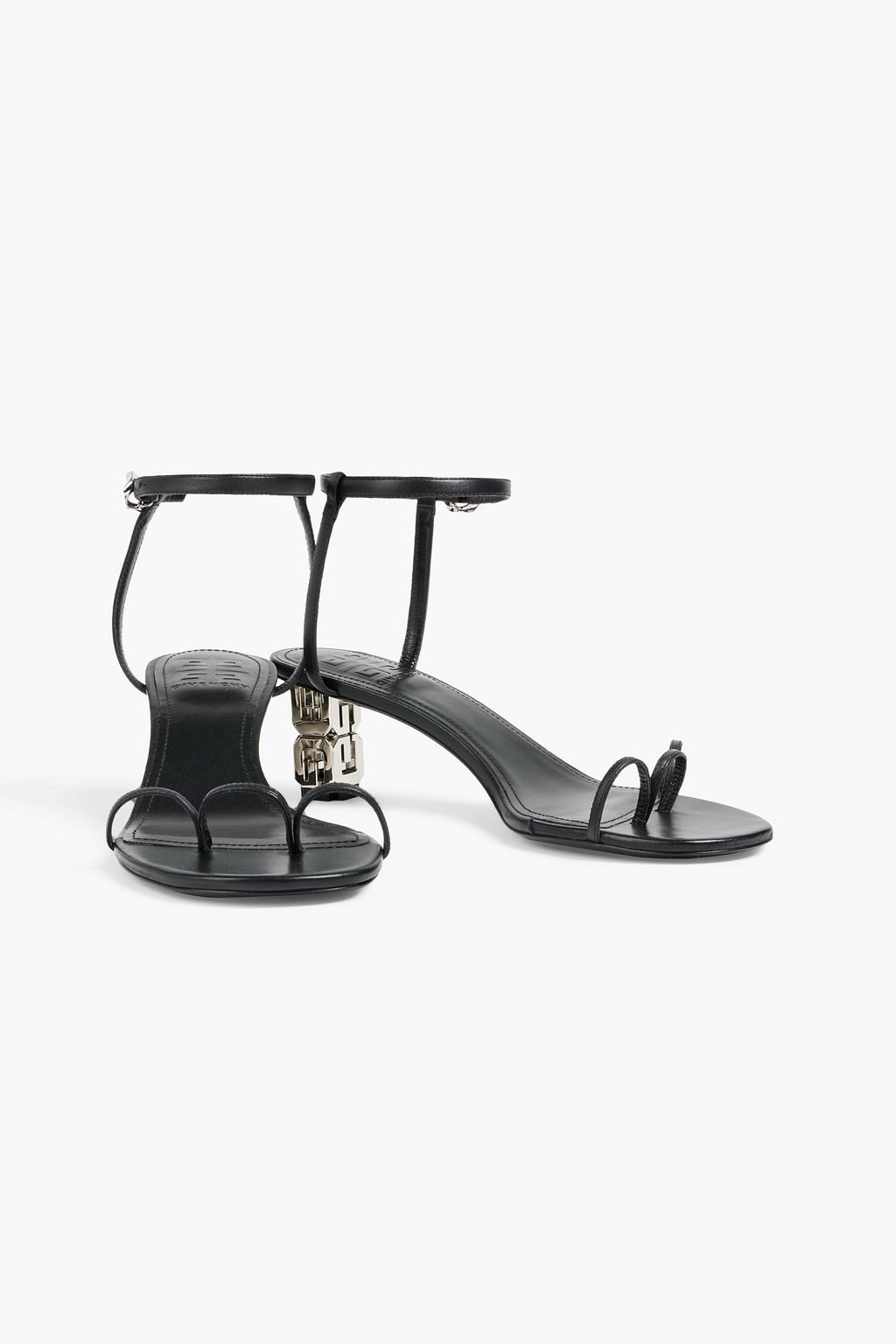 GIVENCHY G Cube 50 leather sandals