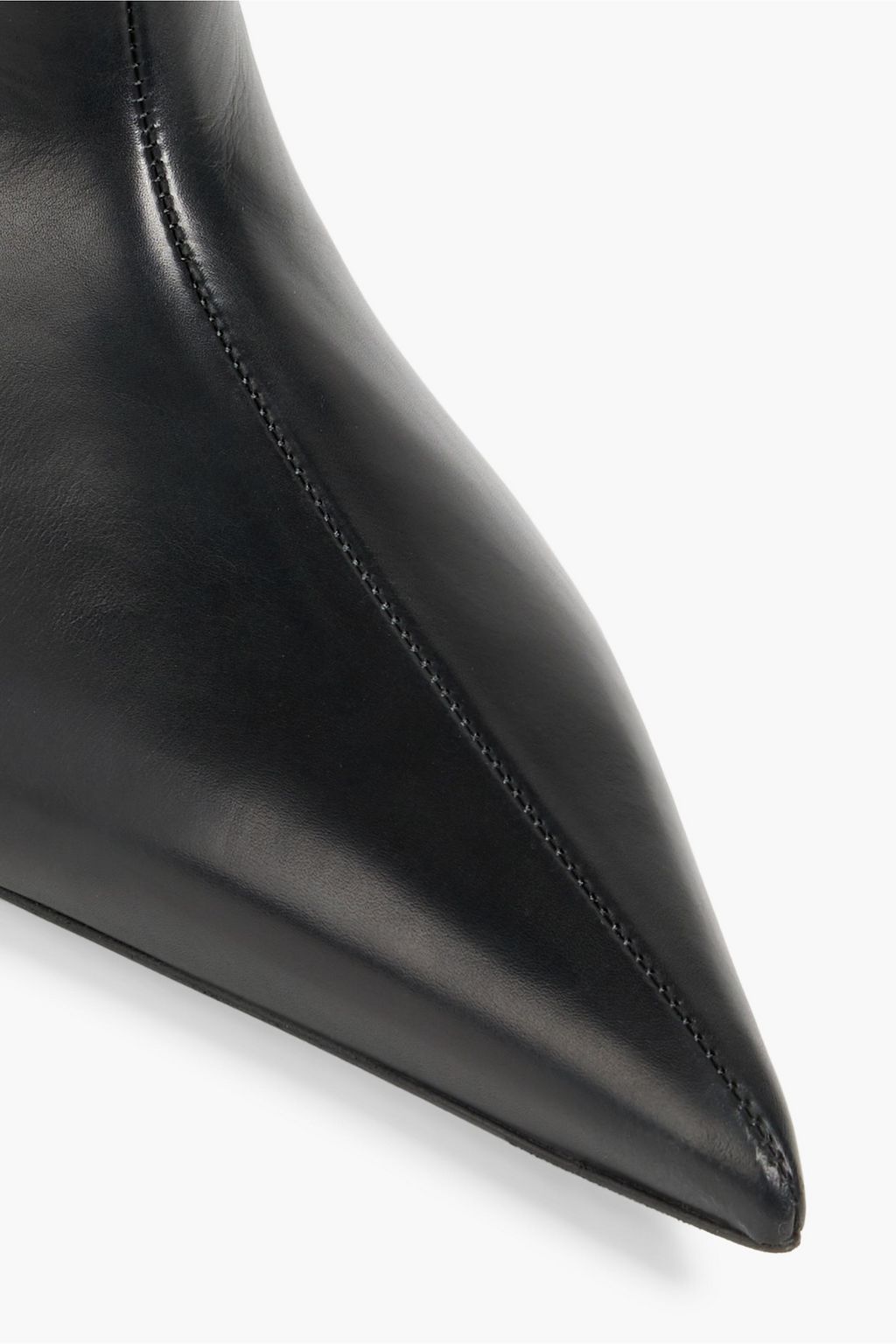 BALENCIAGA Blade leather ankle boots