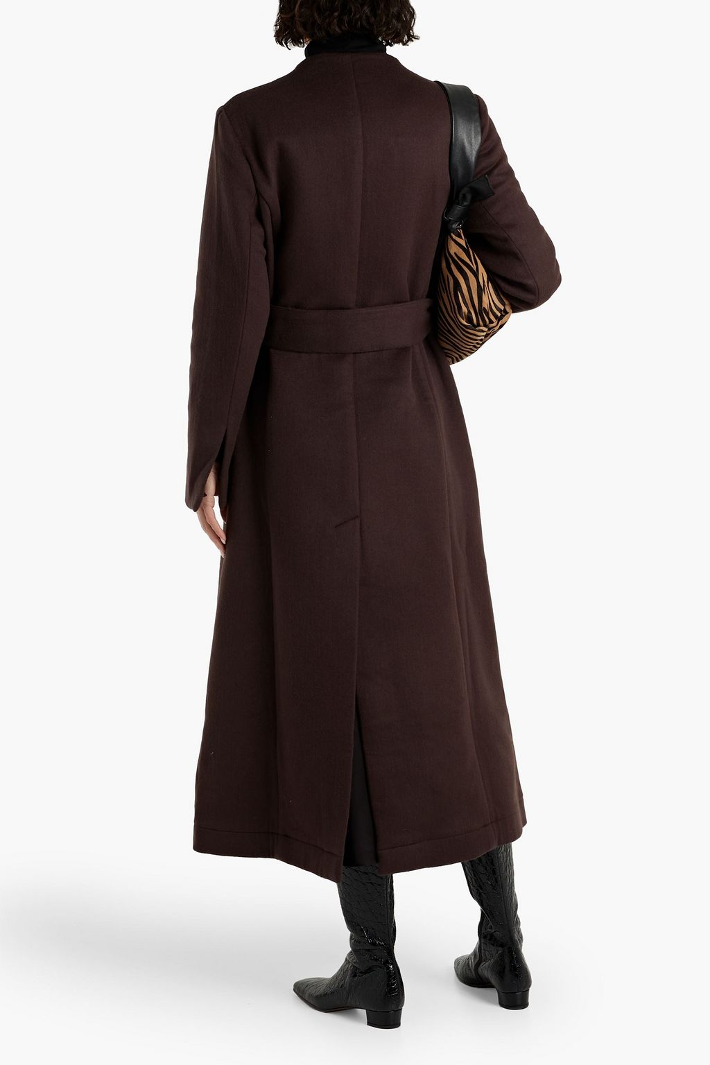 BITE STUDIOS Belted wool-felt coat