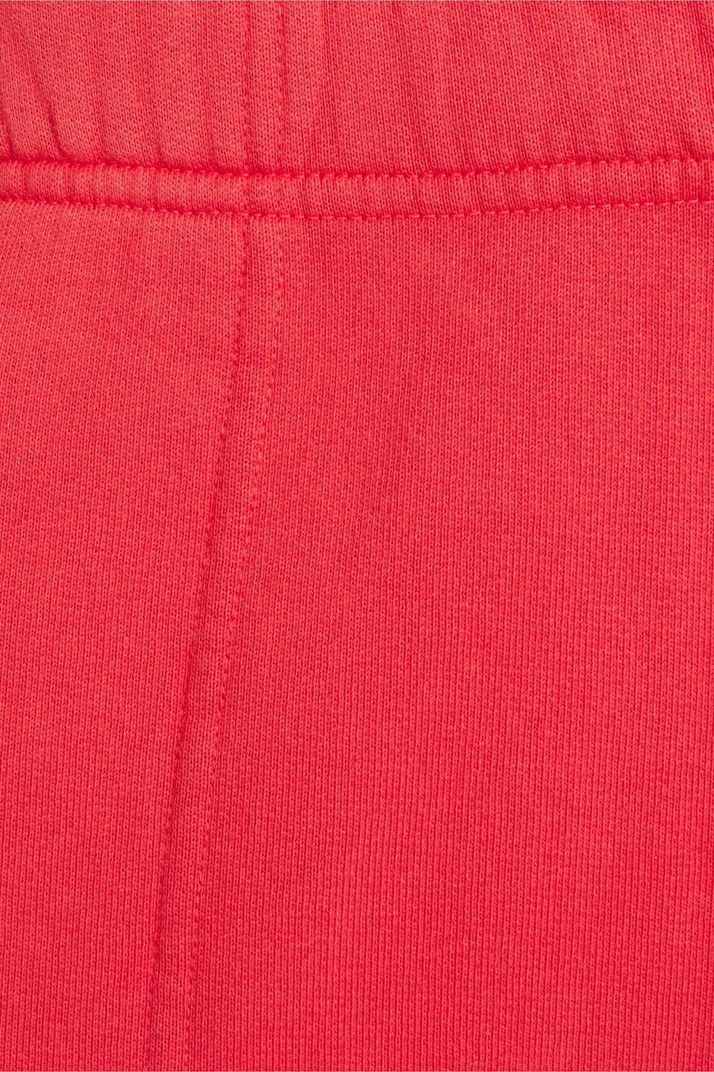 NILI LOTAN SF cropped French cotton-terry track pants