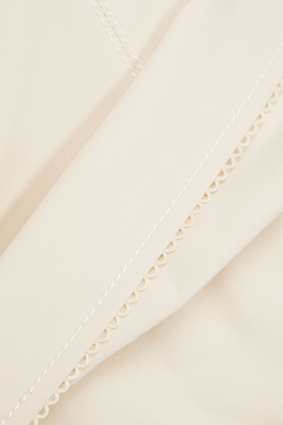 Jacquemus Le Robe Hielo Cutout Draped Stretch-wool Dress In Ivory