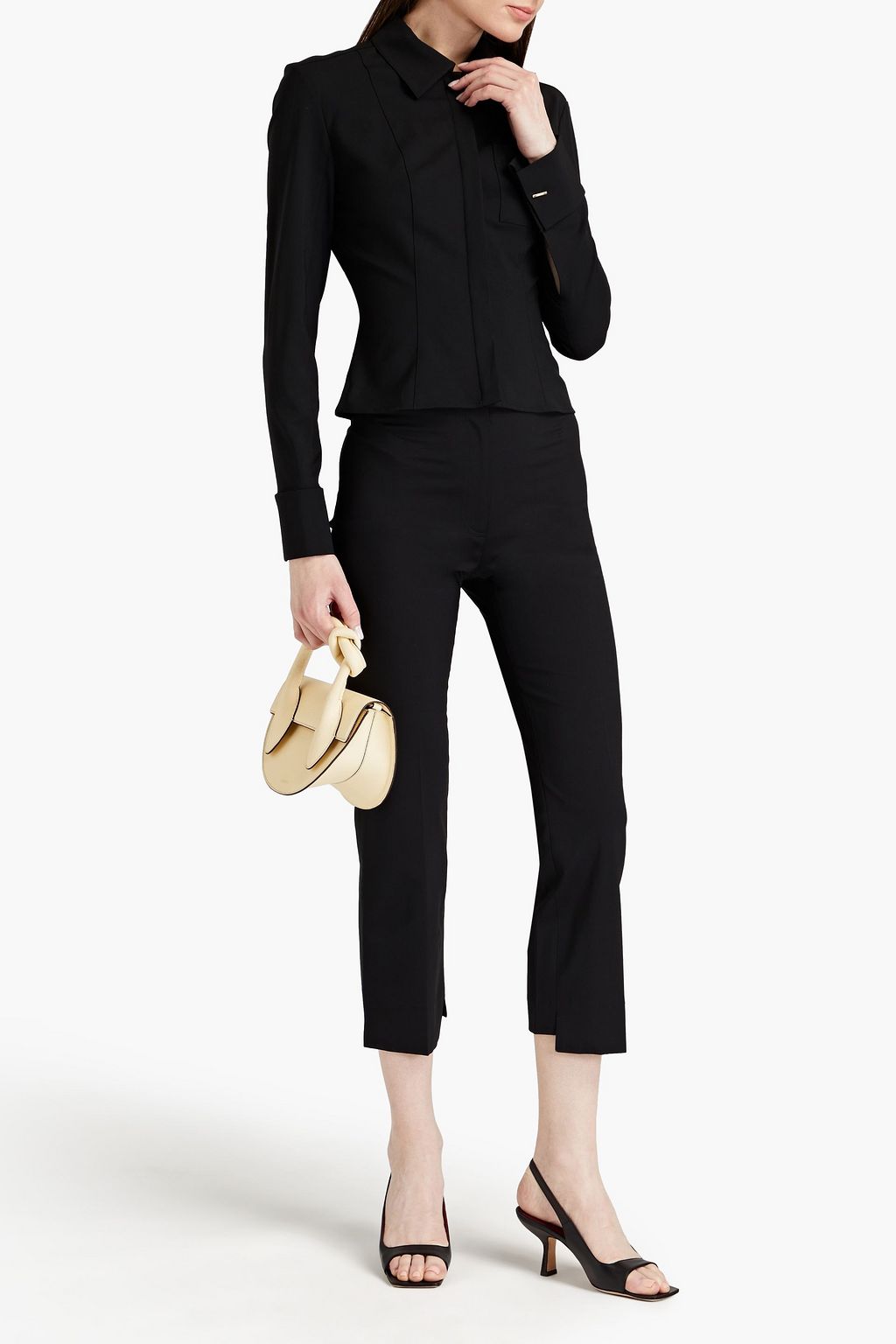 JACQUEMUS Pina stretch-wool shirt