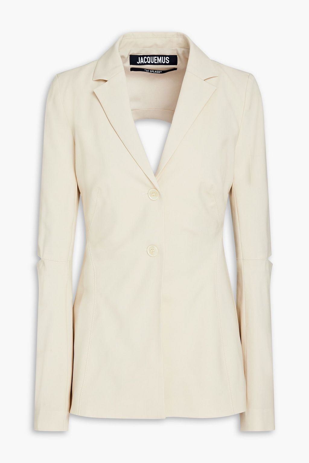 JACQUEMUS Melo cutout stretch-wool blazer | THE OUTNET