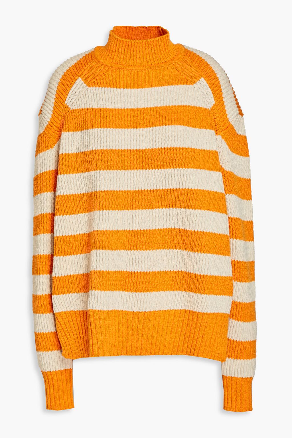 JACQUEMUS La Maille Rayures striped ribbed-knit turtleneck sweater ...