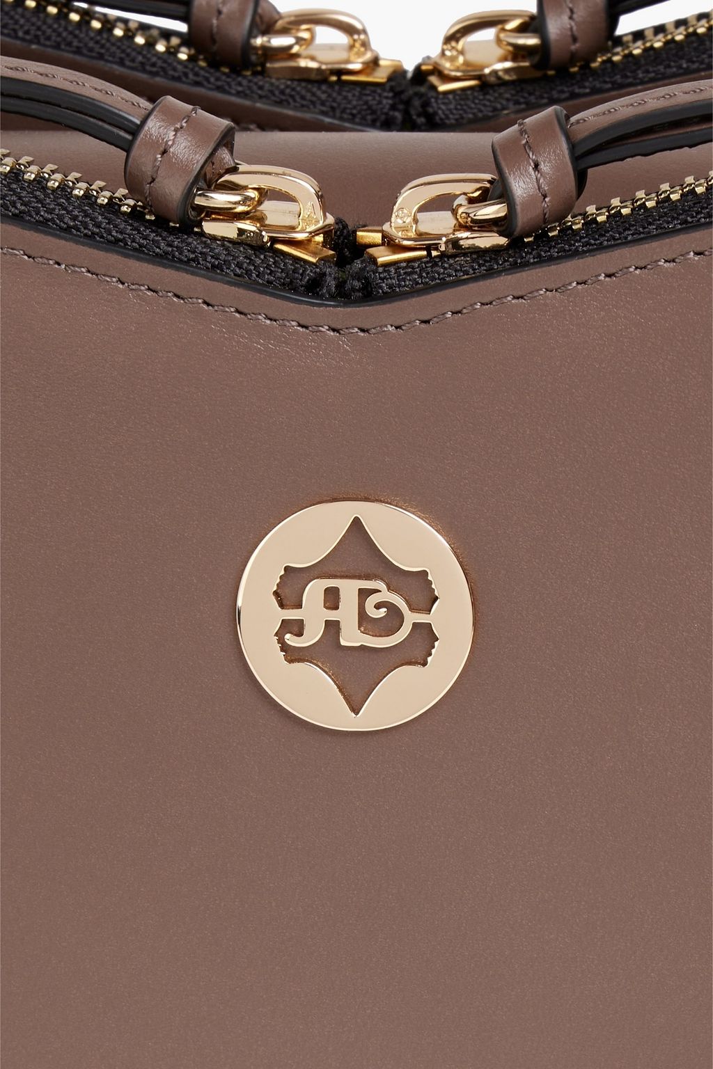 SARA BATTAGLIA Tati Plissé leather tote