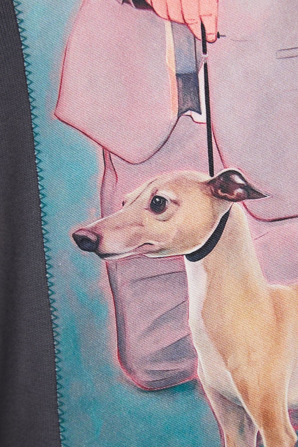 ACNE STUDIOS Printed French cotton-terry sweatshirt