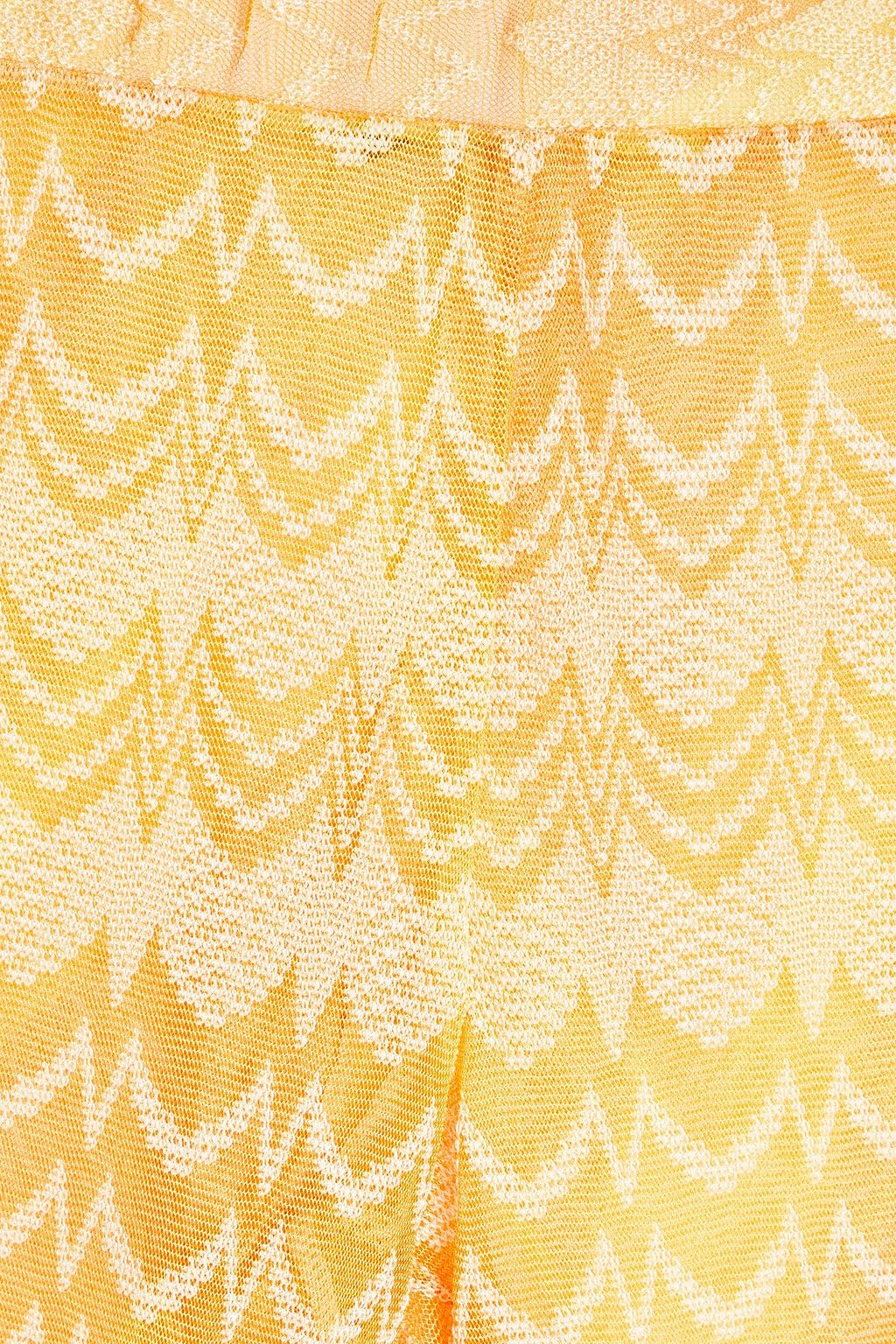 MISSONI Mare cropped crochet-knit flared pants