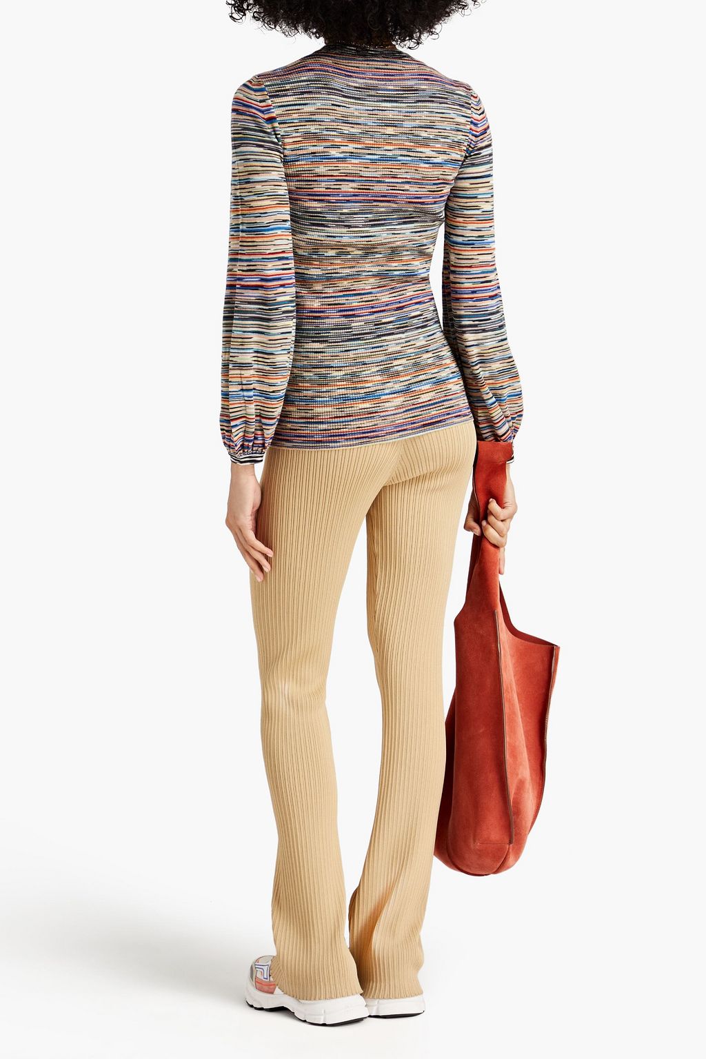 MISSONI Spacedyed ribbed wool sweater THE