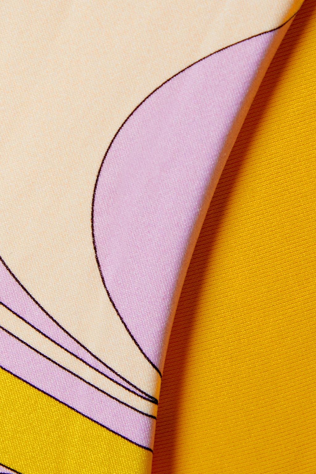 PUCCI One-shoulder printed bikini