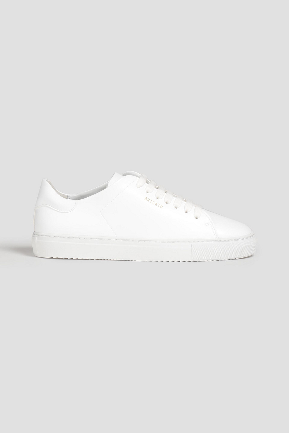 Axel Arigato Clean 90 White Sneakers With Printed Logo In Leather Woman