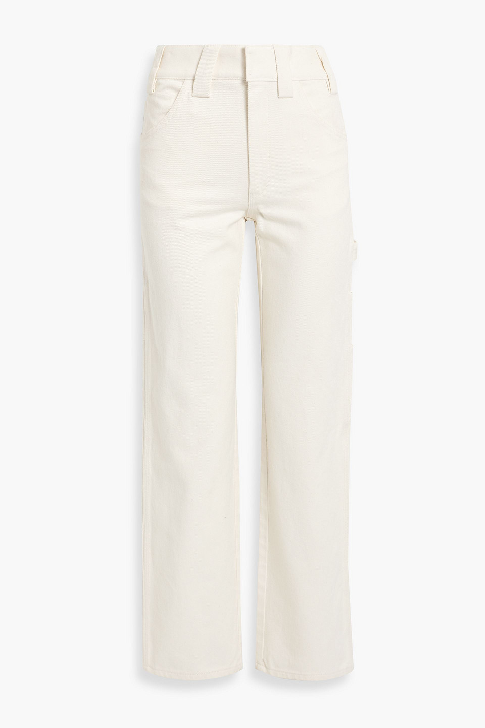 ALEXANDER WANG MID-RISE STRAIGHT-LEG JEANS,3074457345635712352