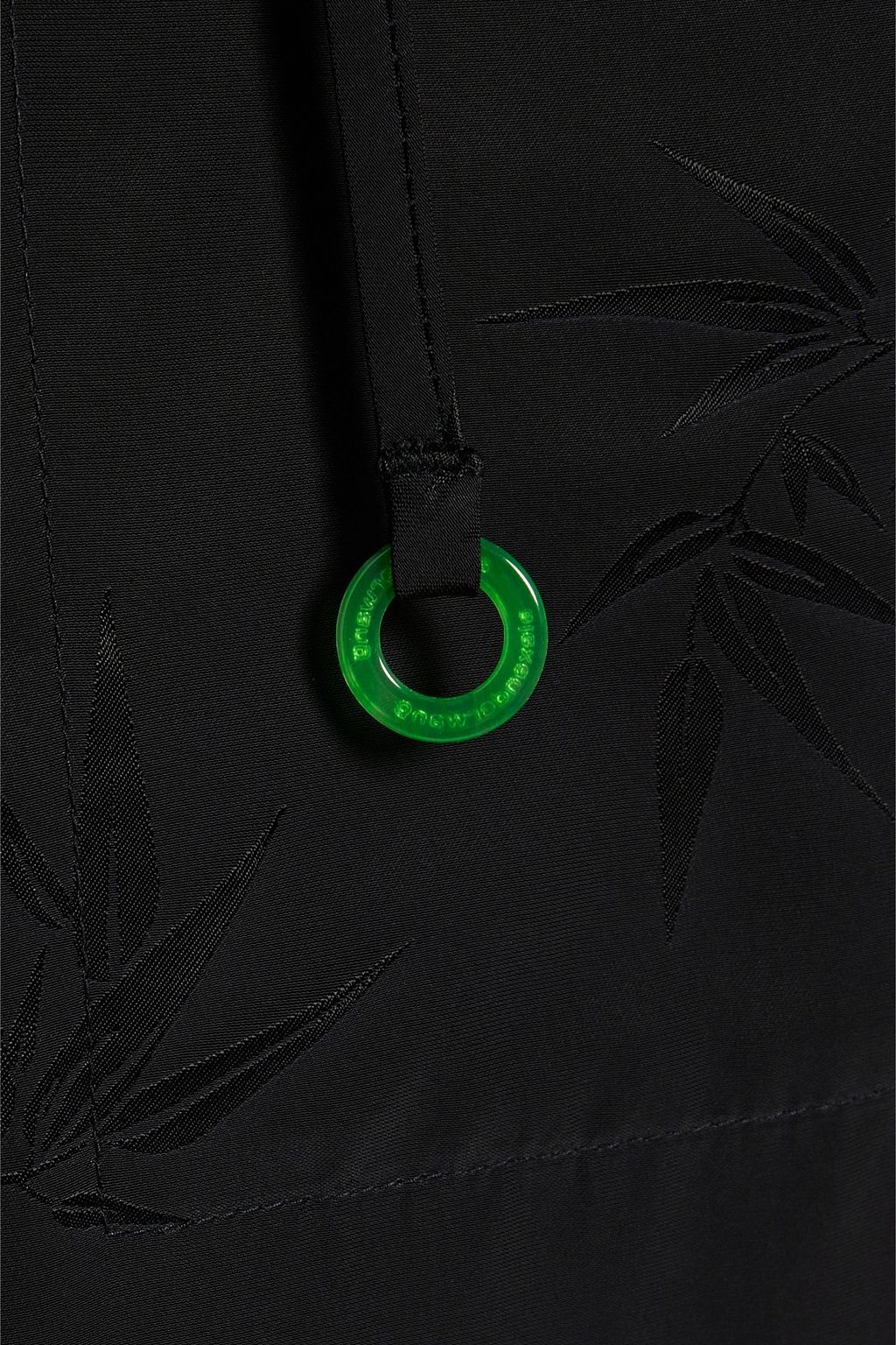 ALEXANDER WANG 새틴 자카드 스트레이트 레그 팬츠
