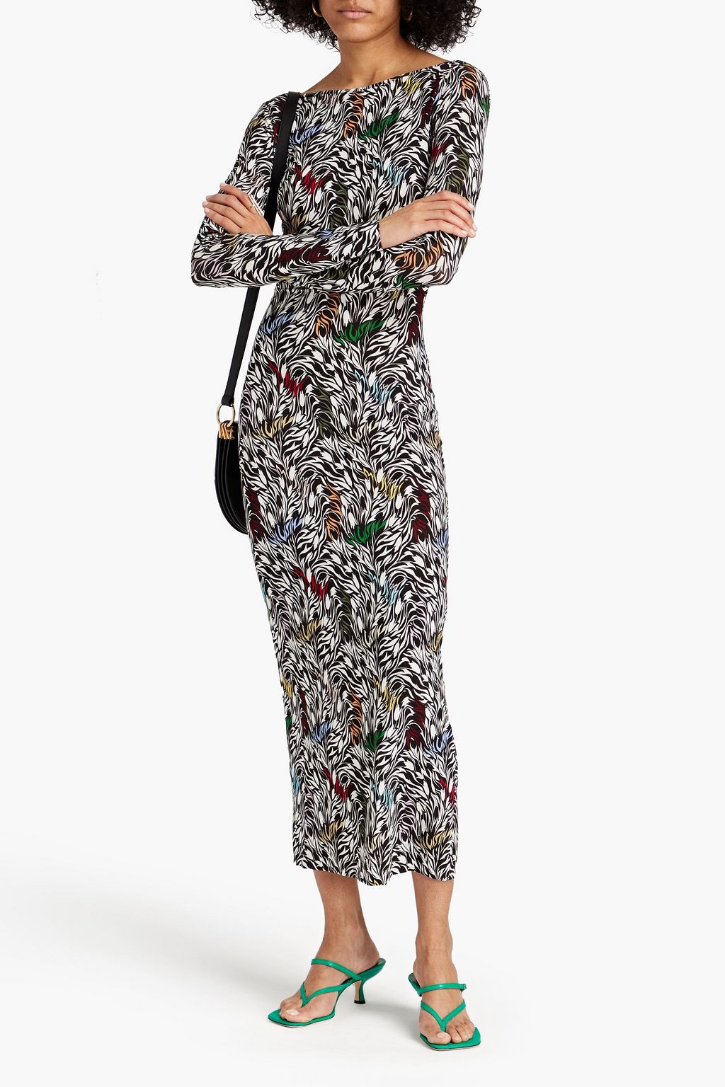 MISSONI Bedrucktes Midikleid aus Jersey