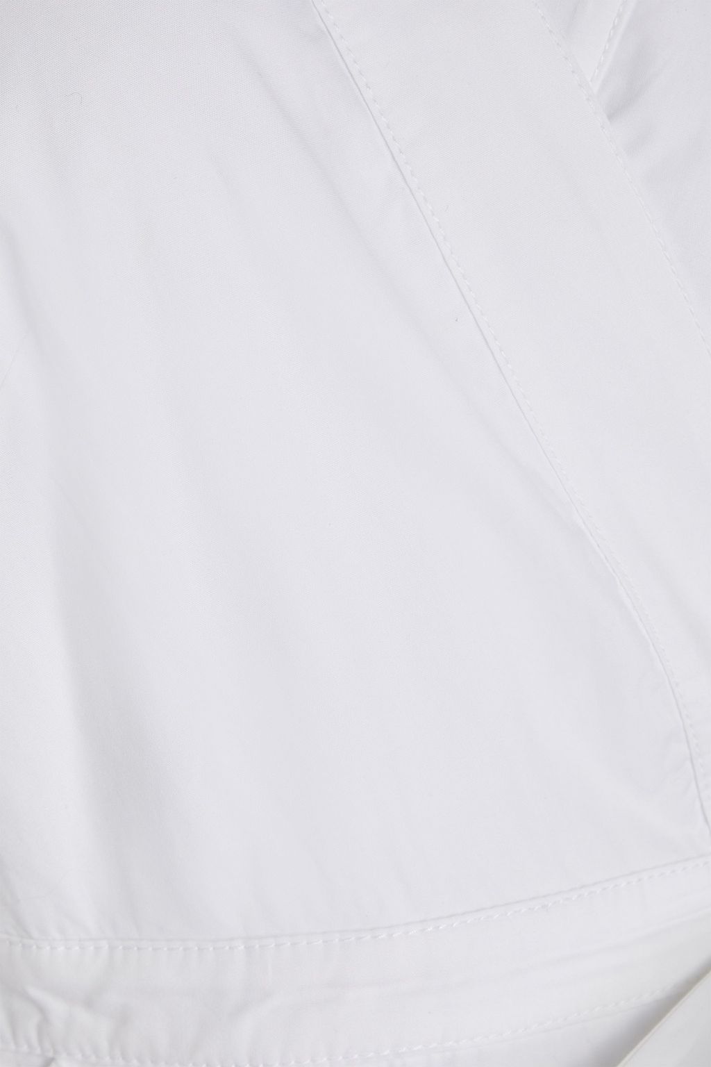 SALONI Mae cotton-poplin midi wrap dress