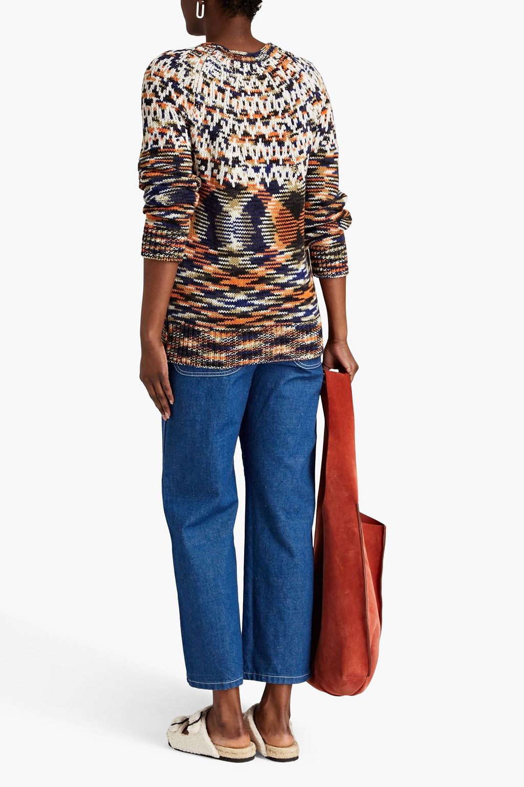 MISSONI Pullover aus Jacquard-Strick aus einer Wollmischung