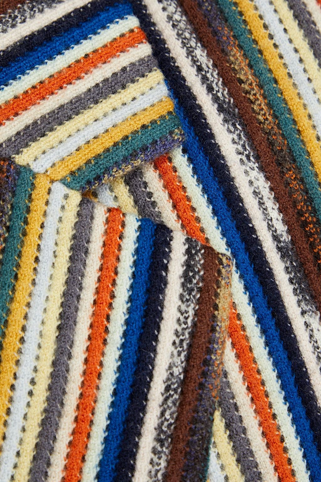 MISSONI Blazer aus Rippstrick aus einer Wollmischung