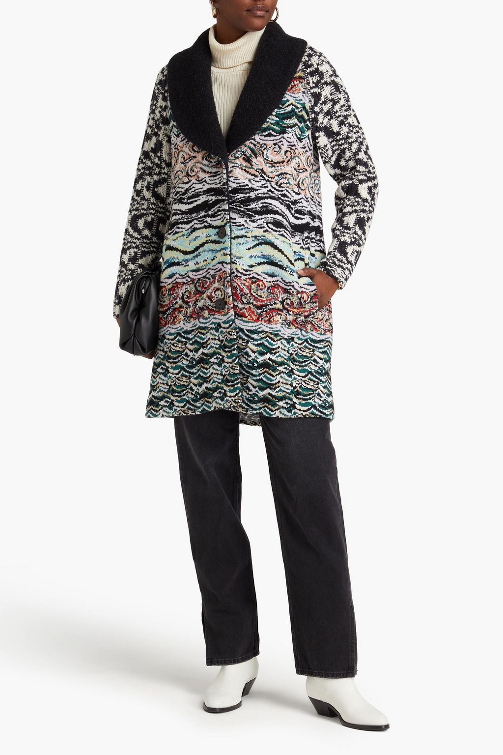 MISSONI 캐시미어 울 혼방 코트