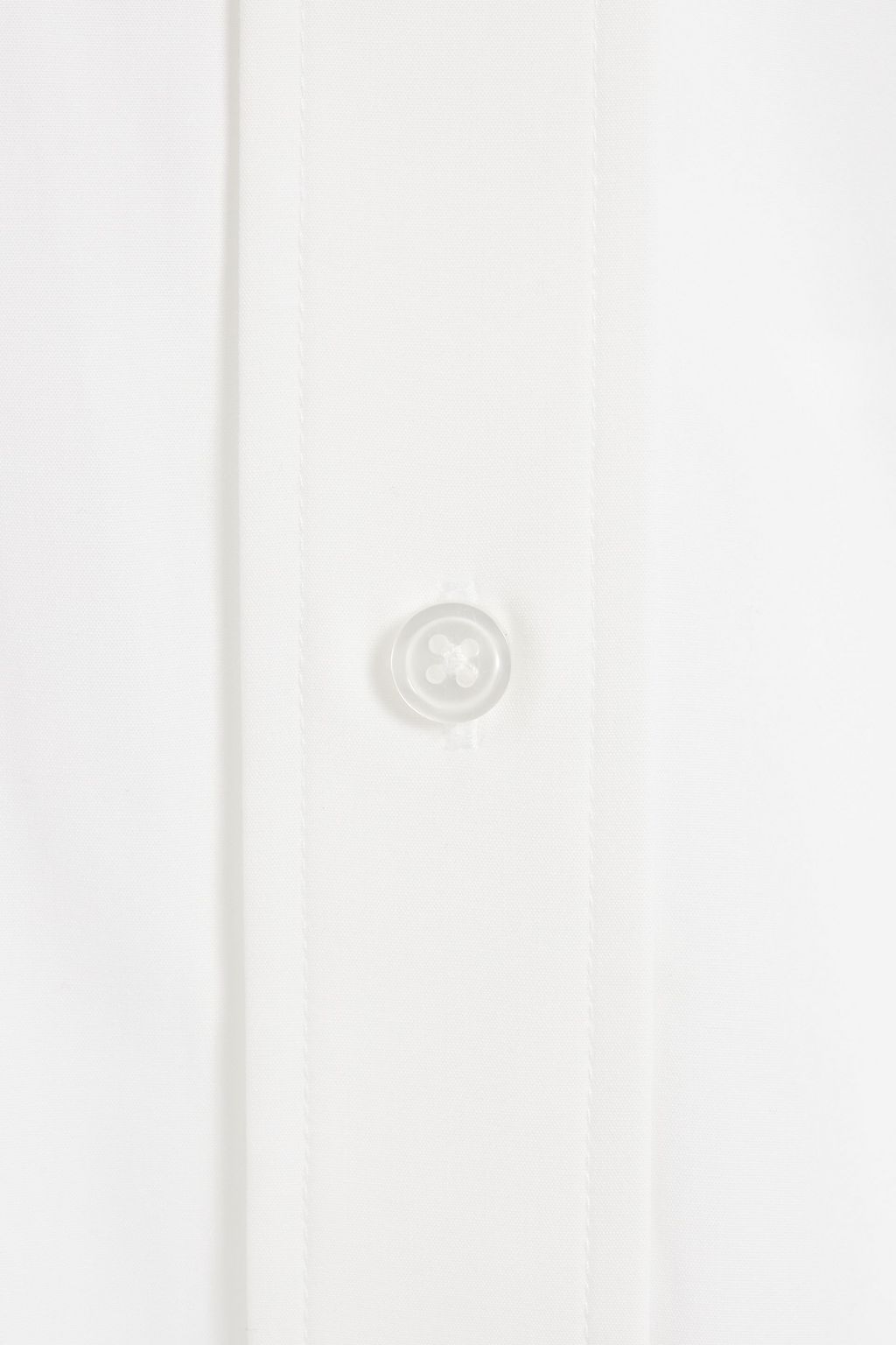 ALEXANDERWANG.T Cutout cotton-poplin mini shirt dress