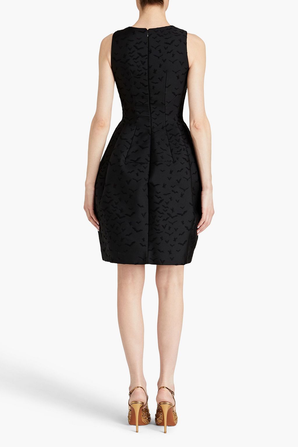 ALAÏA Satin-jacquard dress
