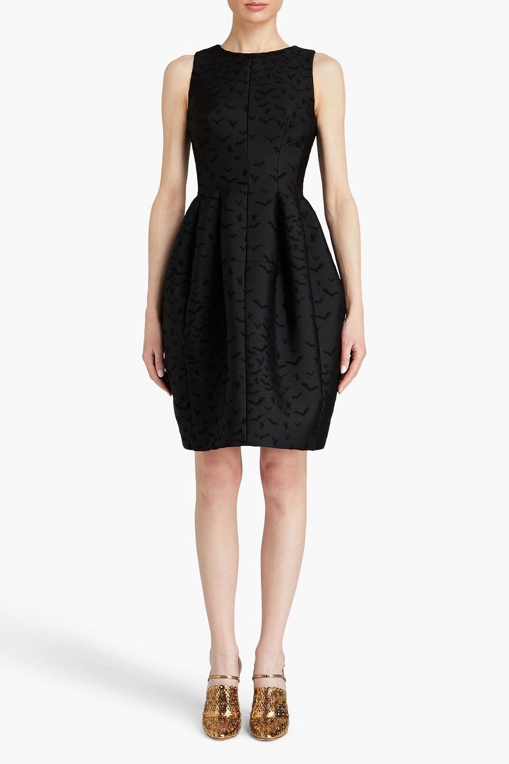 ALAÏA Satin-jacquard dress