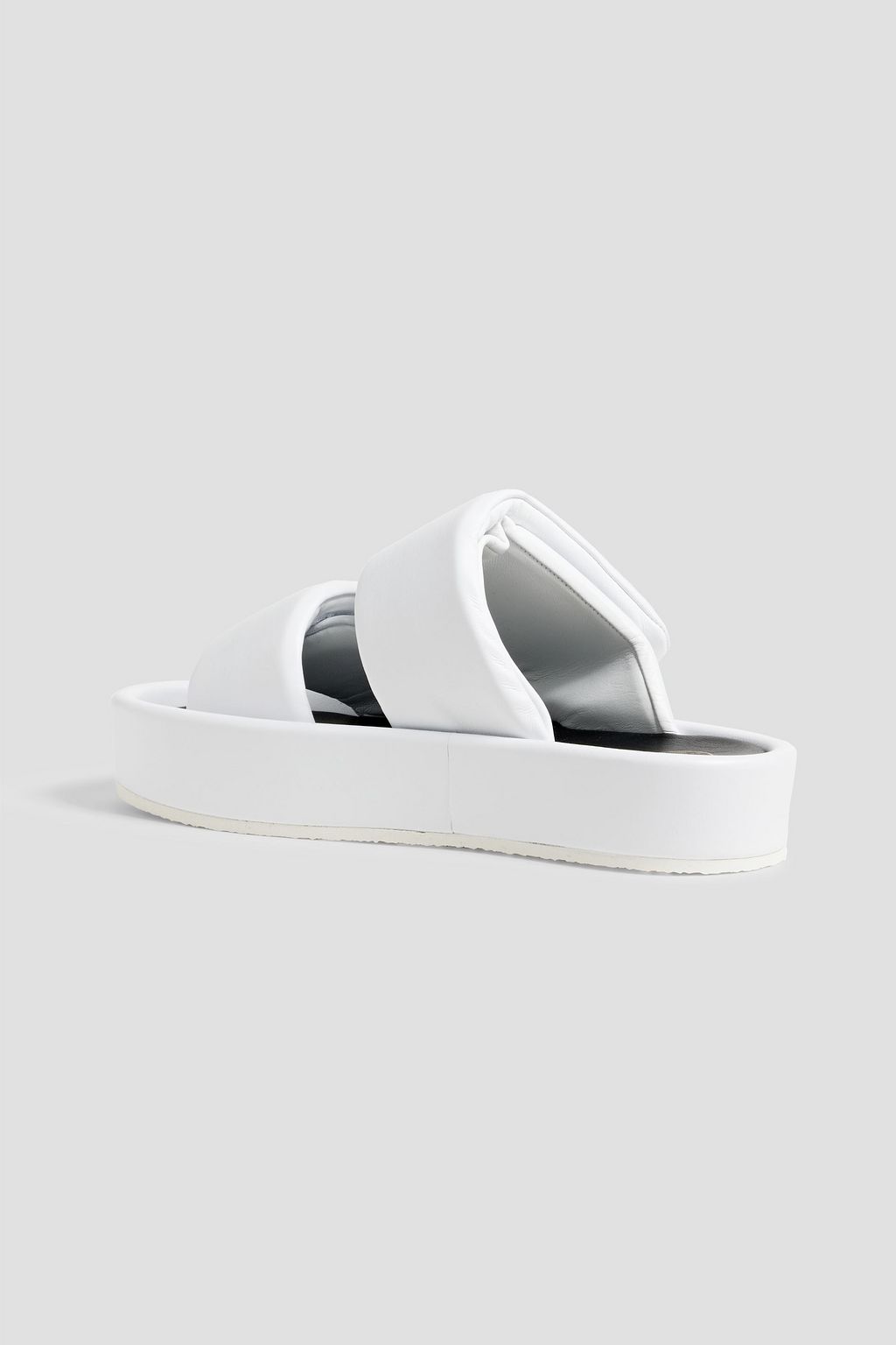 DRIES VAN NOTEN Padded leather platform sandals