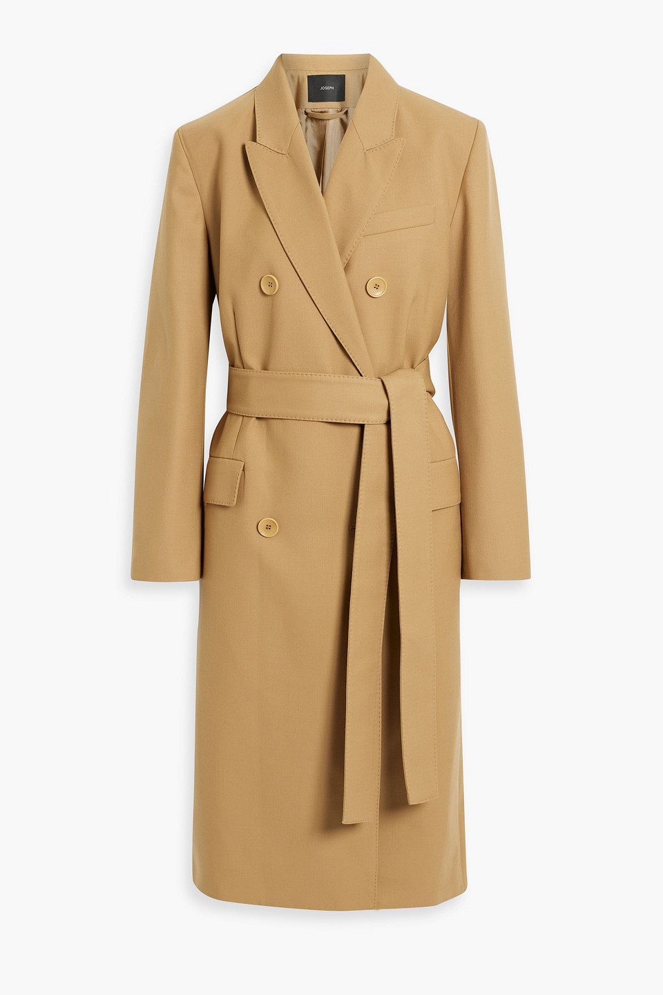 Joseph Twill Trench Coat In Mustard ModeSens