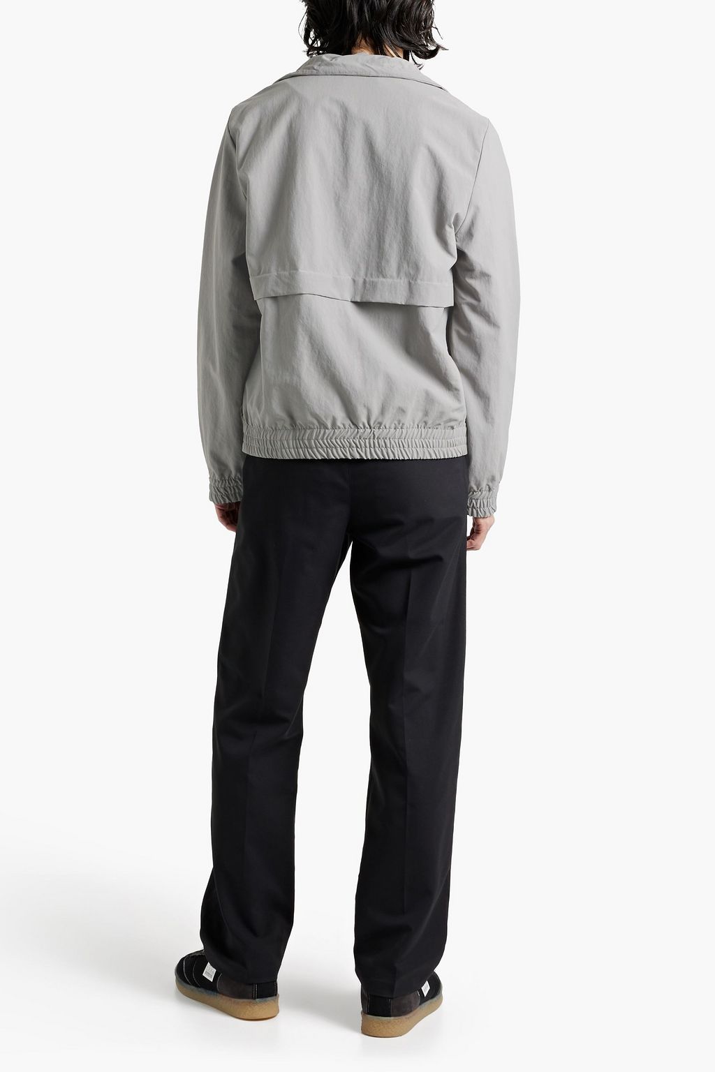 MAISON KITSUNÉ Appliquéd shell track jacket
