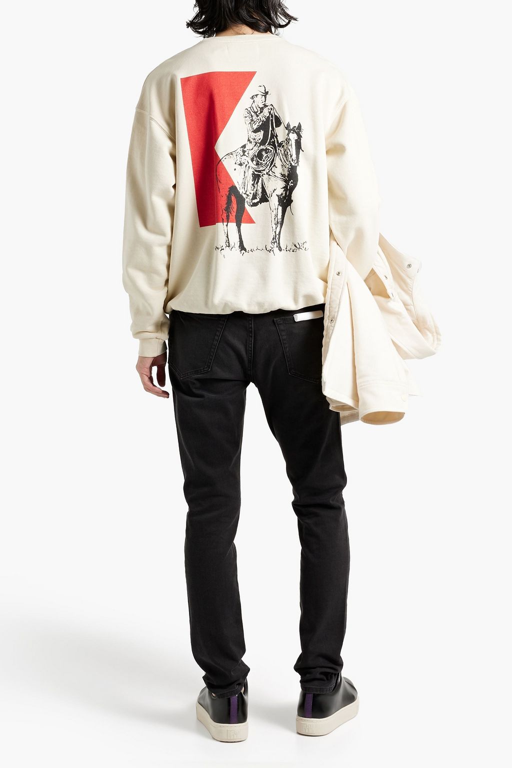 FRAME L'Homme slim-fit distressed denim jeans
