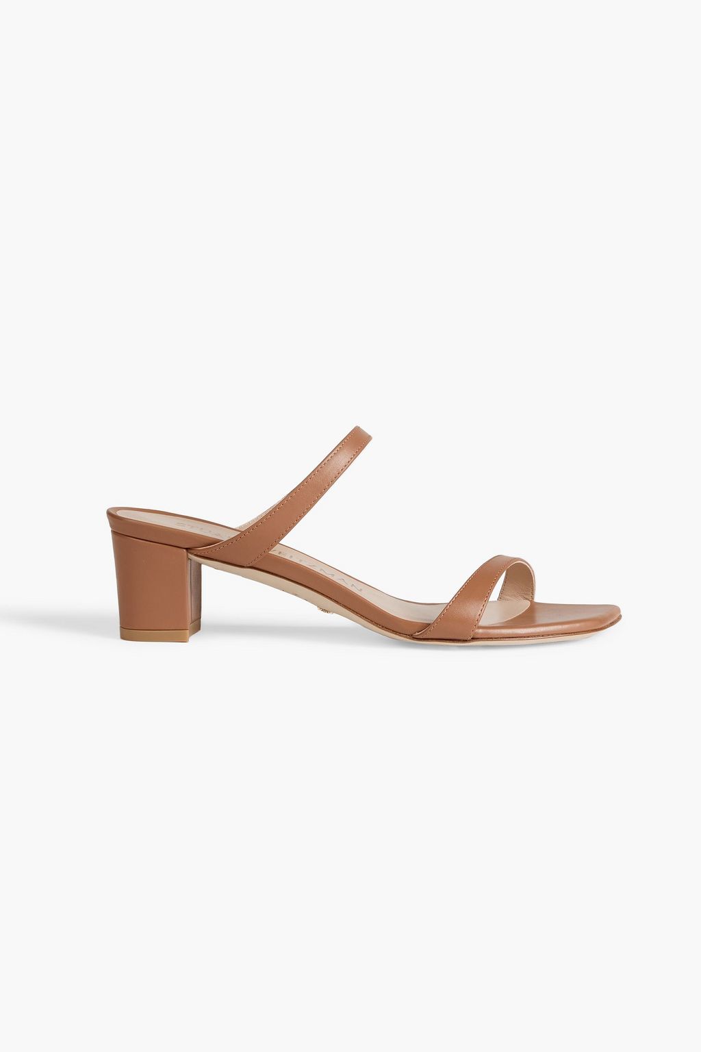 STUART WEITZMAN Aleena leather mules | Sale up to 70% off | THE OUTNET