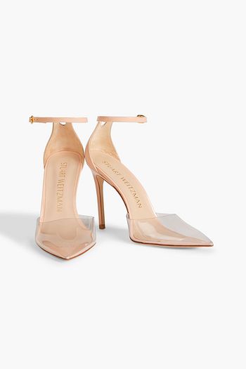 STUART WEITZMAN Stuart 100 Pumps aus Lackleder und PVC