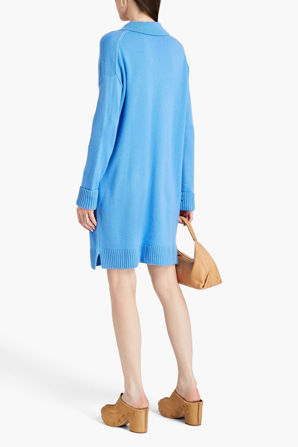 DIANE VON FURSTENBERG Malone wool and cashmere-blend dress