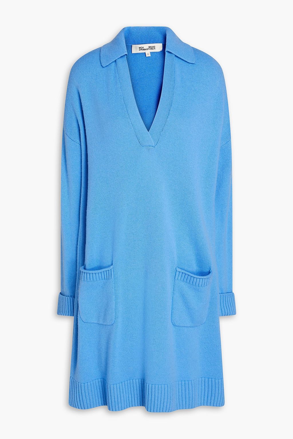 DIANE VON FURSTENBERG Malone wool and cashmere-blend dress | THE OUTNET