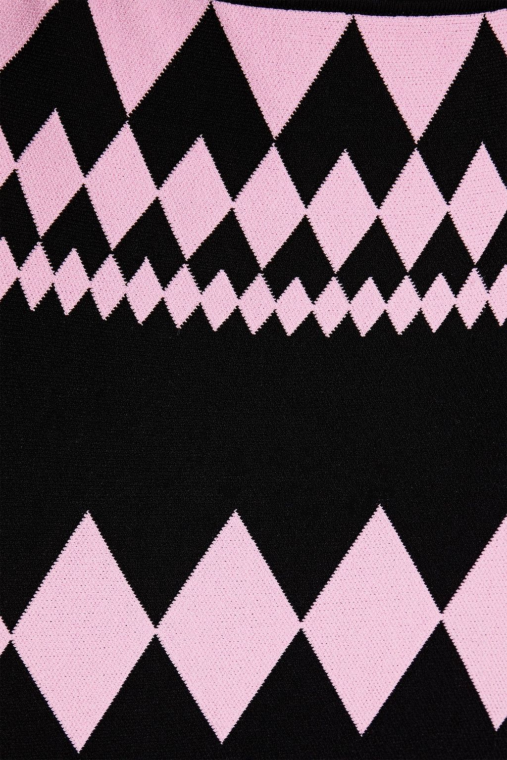 DIANE VON FURSTENBERG تنورة «شيرا» محاكة بالجاكار بنمط أرغيل