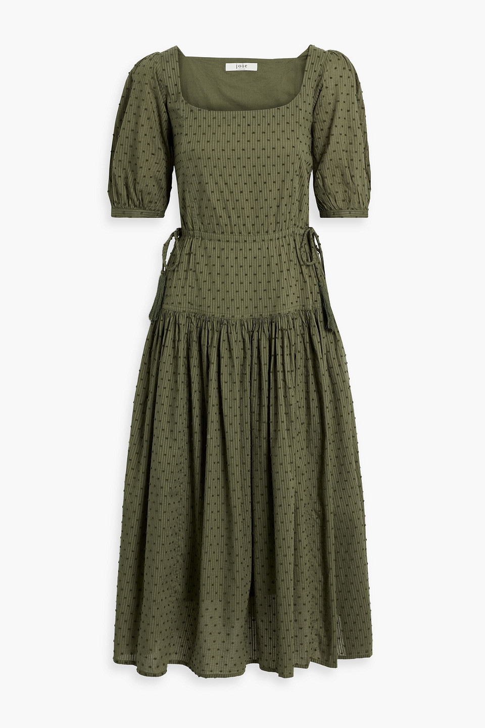 joie green dress Joie Kat Silk Dress – DGFOutlet main image 1