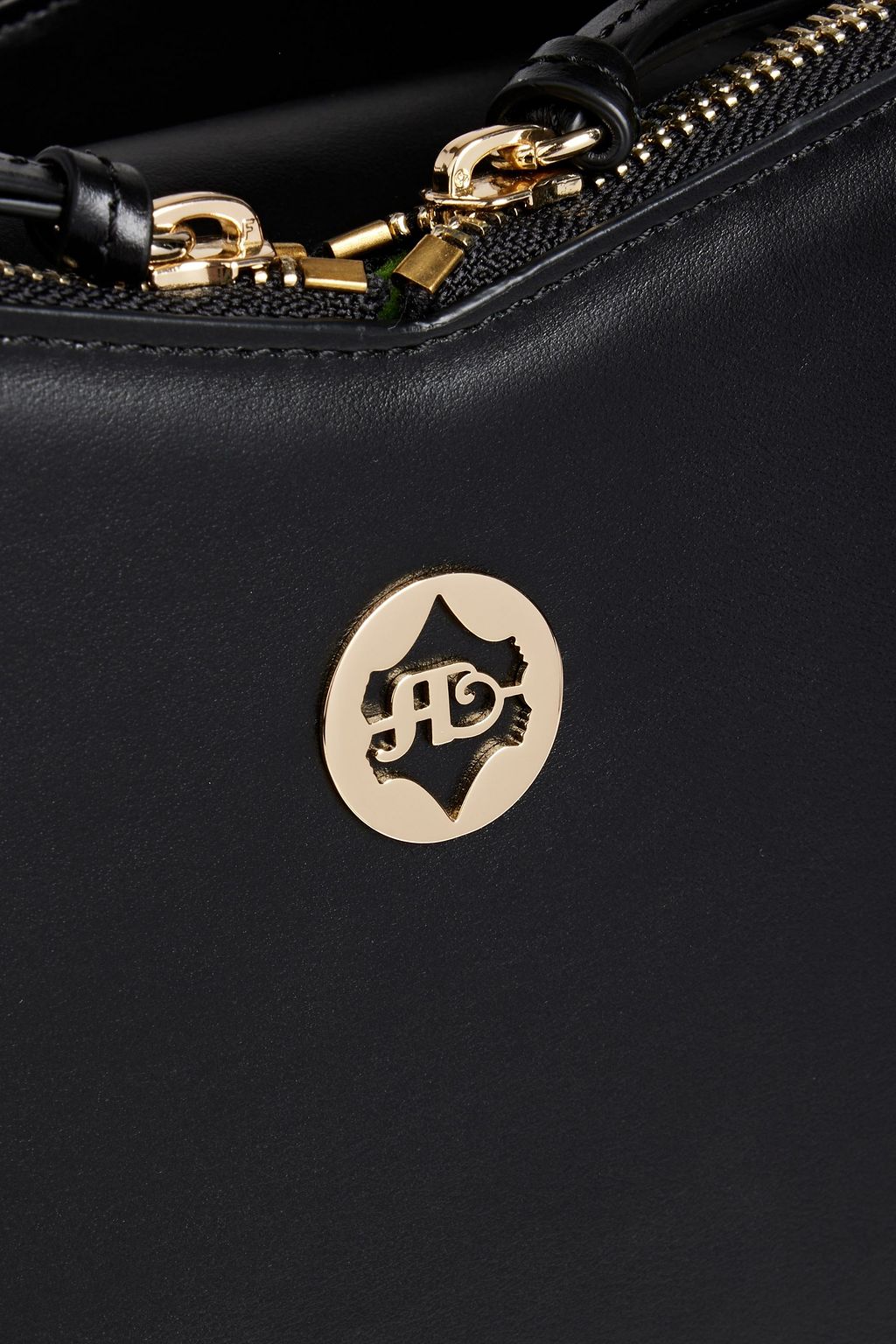SARA BATTAGLIA Tati Plissé leather tote